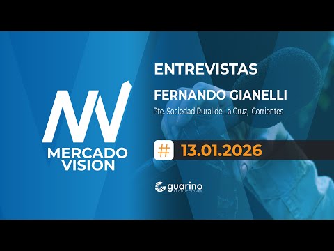 FERNANDO GIANELLI - Pte. Sociedad Rural de La Cruz,  Corrientes