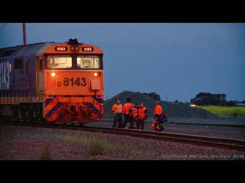 1GK6 Crew Change Timelapse - PoathTV Australian Trains & Railways