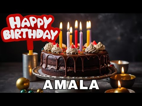 Happy Birthday Amala, Birthday Wishes, Birthday Song, Today, hbd