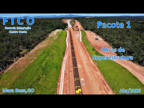 OBRAS DA FICO 2026 PACOTE 1 - MONTAGEM GRADE  - SUPERESTRUTURA - MARA ROSA/ALTO HORIZONTE-GO - PT8