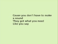 One Republic - Everybody Loves Me lyrics 