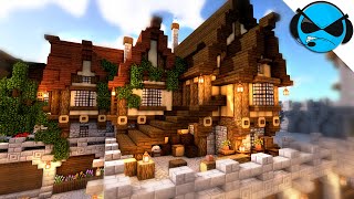 Minecraft: How to Build a Tavern/Inn Interior Tutorial - Minecraft Builders