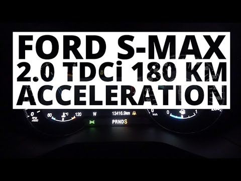 Ford S-Max 2.0 TDCi 180 hp (AT) - acceleration 0-100 km/h