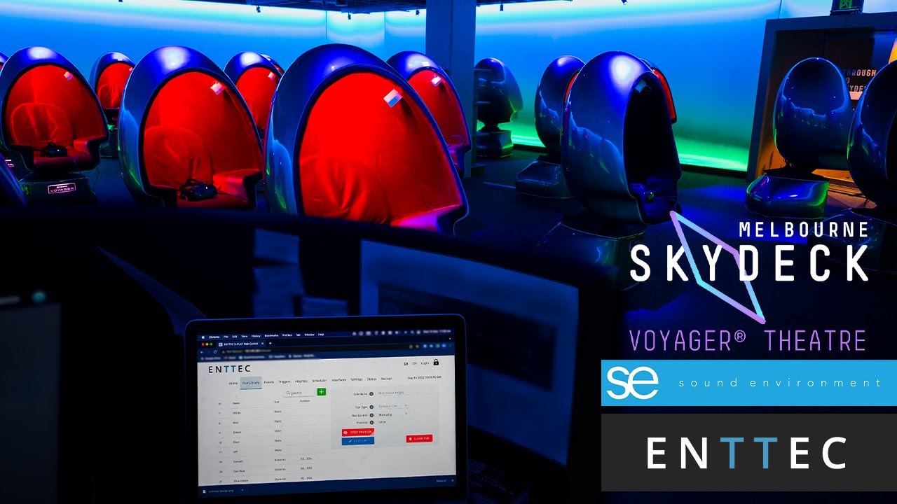 Catch a peek into Voyager Theatre at Melbourne Skydeck.