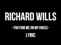 You Find Me On My Knees