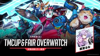 🍜TMCUP＆FAIR OVERWATCH 本戦ミラー 応援するぞ！詳しい方沢山教えてください！【 ぶいすぽっ！/紫宮るな 】