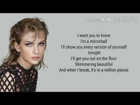 Taylor Swift - Mirrorball lyrics