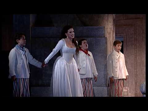 Mozart Zauberflöte 3. Auftritt Drei Knaben Opernhaus Zürich 2000 Bald prangt den Morgen zu verkünden