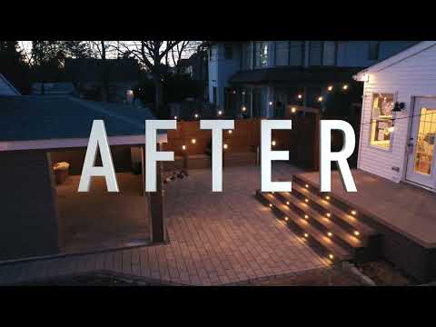 Small Backyard Gets EPIC Makeover - Full Project Time Lapse 2022