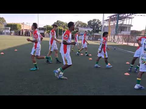CALENTAMIENTO ANTES DEL PARTIDO Santander Del Norte VS La provincia de chinacota FC. Jornada 17 
