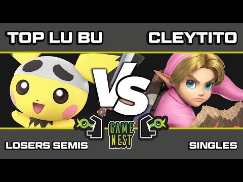 Game Nest Smash It Up: Top Lu Bu (Pichu/Donkey Kong) vs Cleytito (Young Link) - Losers Semis