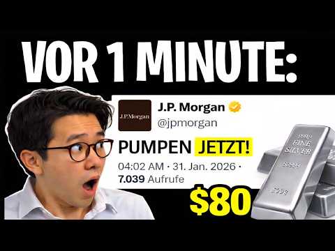 SILBER: JPMORGAN LEAKT VERSEHENTLICH DEN SILBERPREIS FÜR NÄCHSTE WOCHE!! – SILBER-NEWS HEUTE