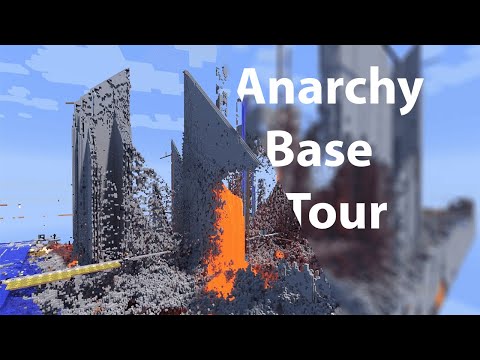 INSANE Minecraft Anarchy Base Tour!!