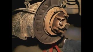 Replacing a CX9 rear bearing without any control arm removal.