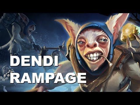 Dendi Meepo RAMPAGE - Next vs ROX Dota 2