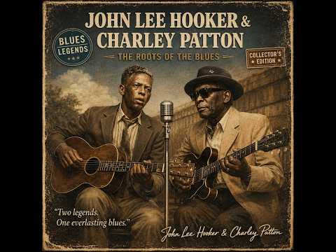 Charley Patton & John Lee Hooker – Delta Boogie Nights | Raw Mississippi Groove & Vintage Blues