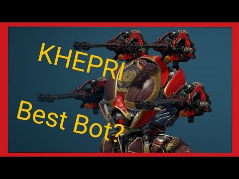 Khepri with Kramola, only this bot ffa, best Robot? On War Robots one game 10 kills