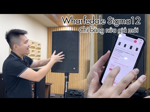 Loa Wharfedale Sigma 12 Bãi - Quá Hay Mà Còn Hợp Ví, Chỉ 10Tr 1 Đôi