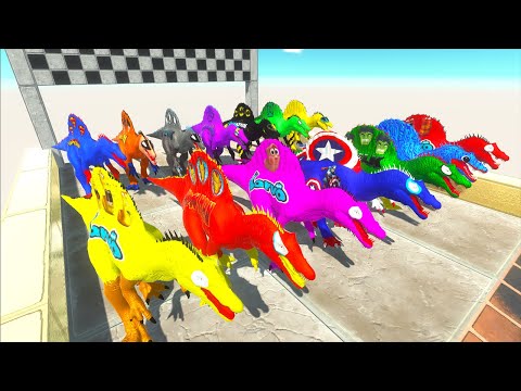 Spinosaurus Vs T-rex Speed Race Championship Hunting Found Jurassic World Ev Dc Comics