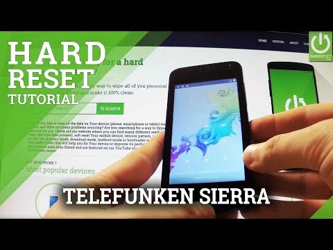 How to Hard Reset TELEFUNKEN Sierra - Bypass Screen Lock / Format