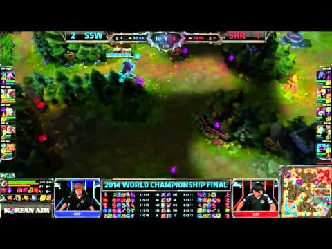 Samsung White Rengar Skin preview at MSI - Available May 12th - League of Legends