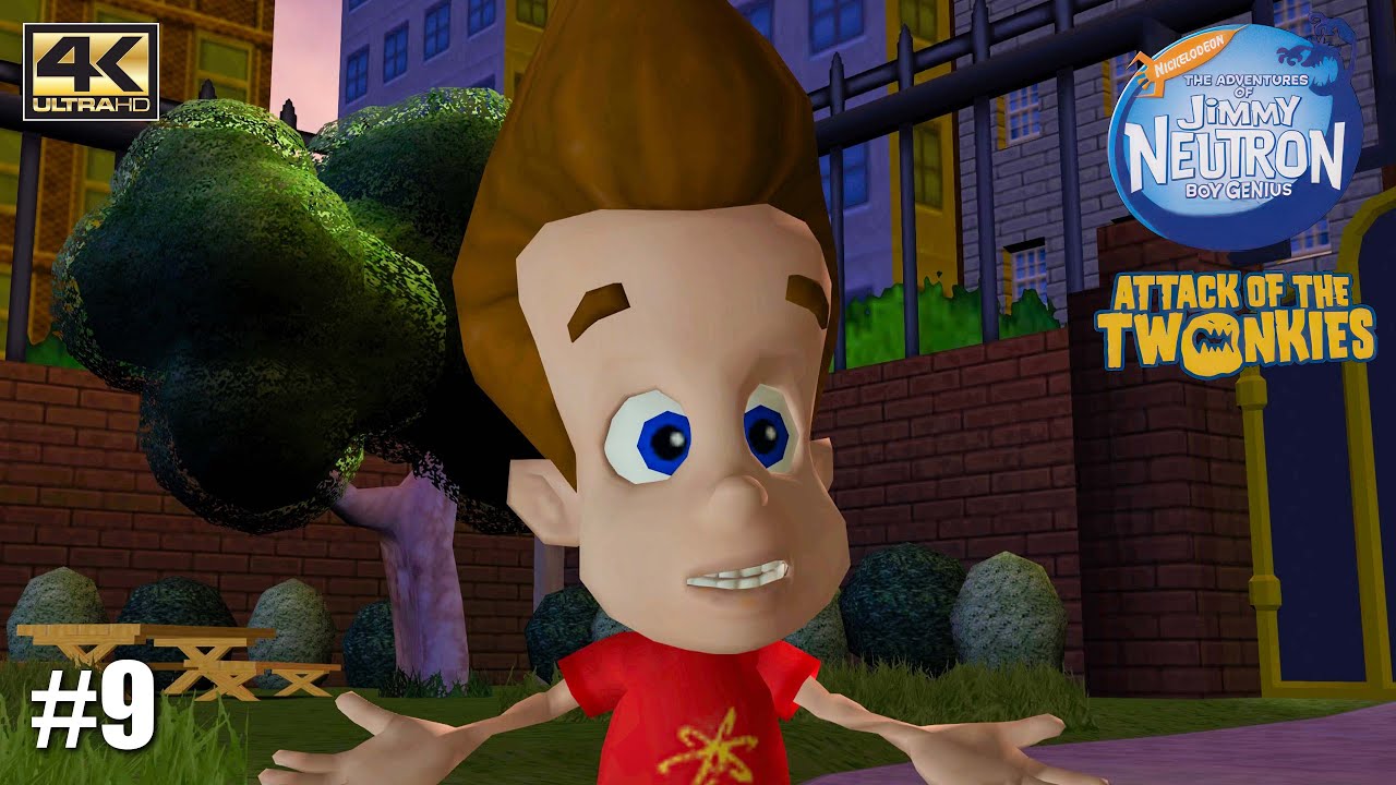 Jimmy Neutron Boy Genius Attack of the Twonkies PS2 Playthrough Gameplay 4K / PART 9