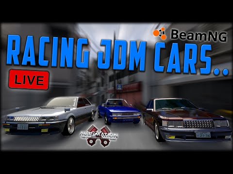 Racing 1980s JDM Cars! Automation  - BeamNG PART 2