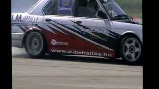 preview picture of video 'National drift championship Hungary 2012, Kunmadaras'