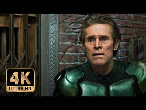 Scene of the Green Goblin's dialog with Norman Osborne. Spider-Man No Way Home 4K