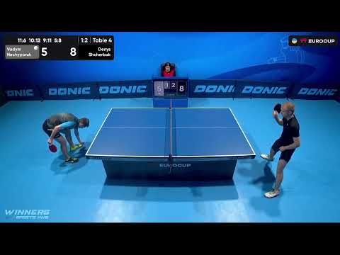 15:55 Vadym Nechyporuk - Denys Shcherbak 22.08.2023 TT Euro.Cup Ukraine Star. TABLE 4