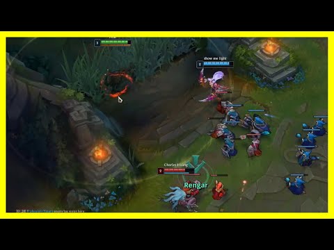How to gank Mid pre 6 as Rengar