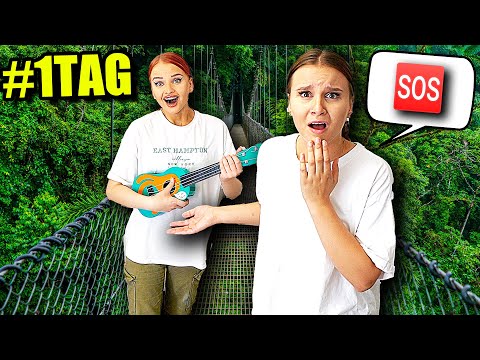 1 Tag lang auf einer XXL BRÜCKE LEBEN ! 😰  - Celina