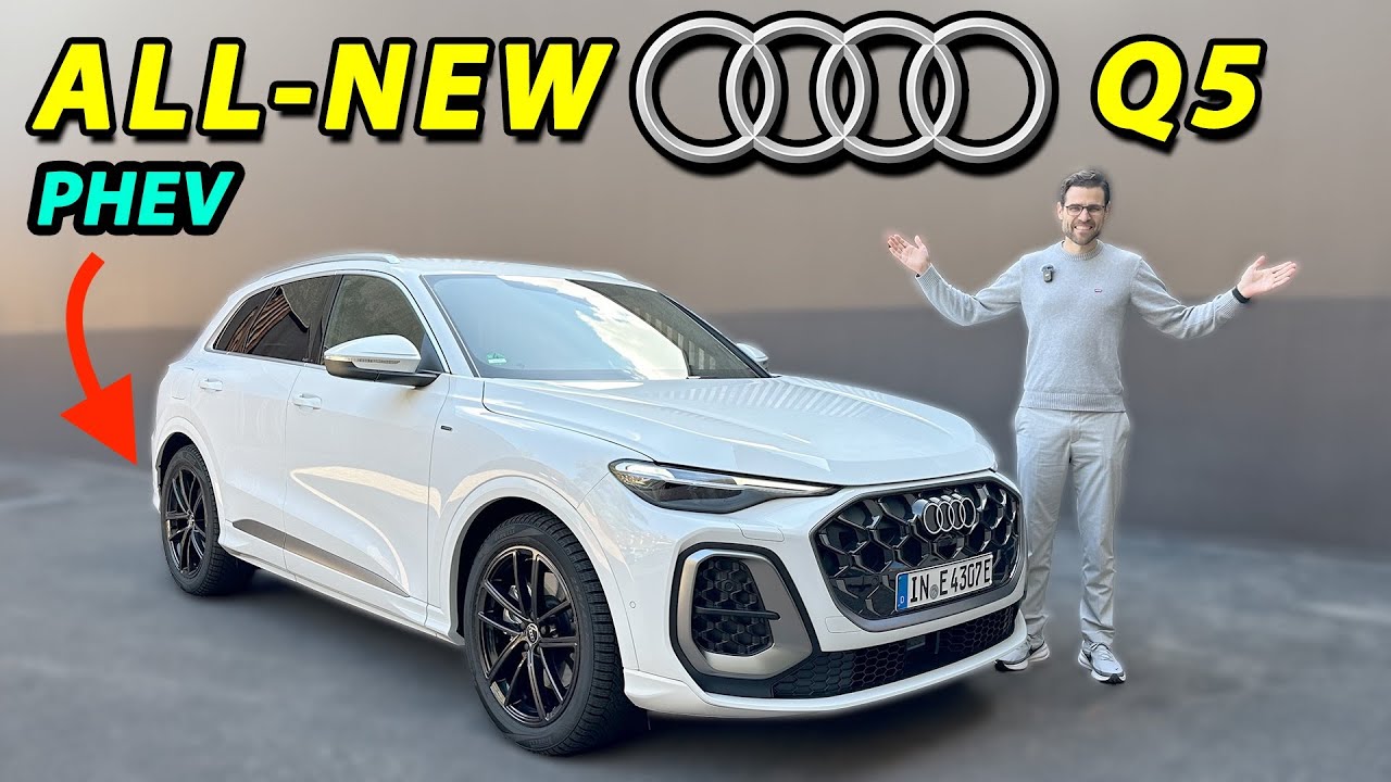 2026 Audi Q5 driving REVIEW PHEV (e-hybrid) - why is the ...