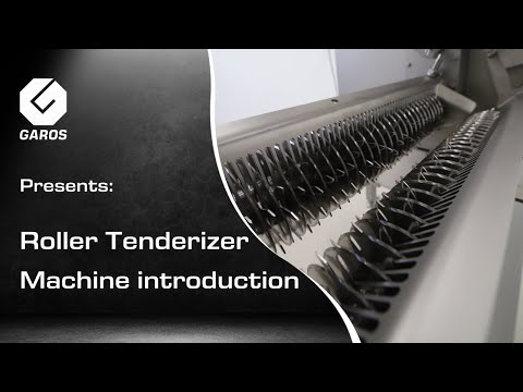 GRT - Roller Tenderizer - Machine introduction
