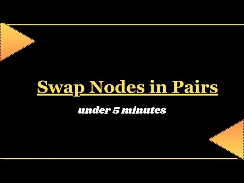 Swap Nodes in Pairs | Linked List | Data Structures & Algorithms