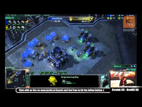 Strelok vs BratOK Map 1 - Black Dragon League Starcraft 2