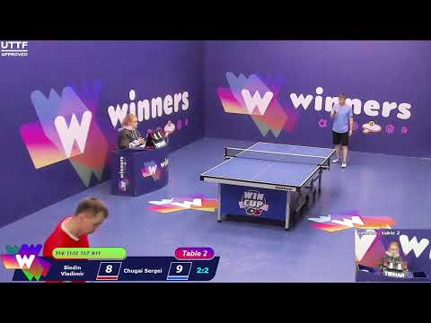 WINners CUP table 2  18.01  Siedin Vladimir - Chugai Sergei  21:00
