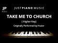 Take Me To Church by Hozier - Female Key (Piano ...