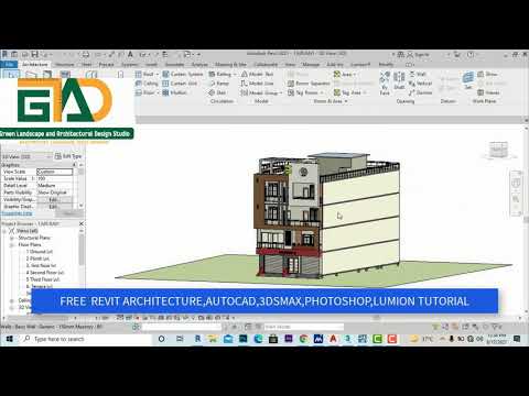 FREE TUTORIALS ON REVIT ARCHITECTURE,AUTOCAD,3DSMAX,LUMION,PHOTOSHOP #shorts