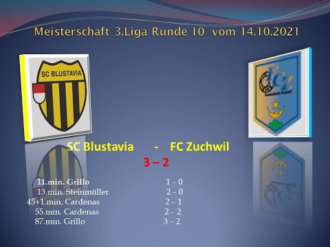 1.Mannschaft Meisterschaft 3.Liga SC Blustavia - FC Zuchwil