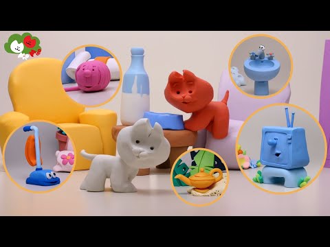 Mio Mao — A Day Among Unpredictable Objects | Stop-Motion Art 🎨😺