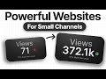 9 USEFUL Websites That Help Small YouTube Channels Grow