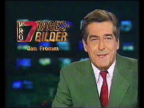 Pro 7 Tagesbilder Nachrichten mit Wetter vom 03.01.1992