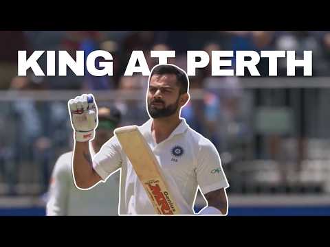 Virat Kohli’s Best Innings at Perth | The Genius Behind His 123 vs Australia