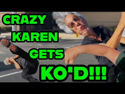 Karen Gets KO'D After ASSAULTING 1A Auditor!! MUST SEE!!!