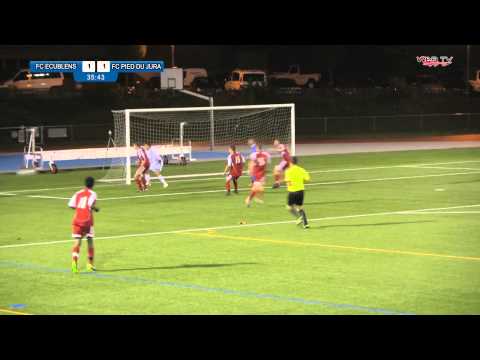 9ème journée : FC Ecublens - FC Pied du Jura / Saison 2013-2014