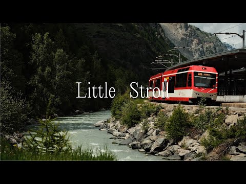 Little Stroll 22 | Scenic Railway from Geneva to Zermatt & Gornergrat, Switzerland | 4K Walk Tour