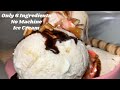 6 INGREDIENTS ICE CREAM NO MACHINE HOMEMADE BANANA SPLIT ICE CREAM TASTY AND EASY RECIPE