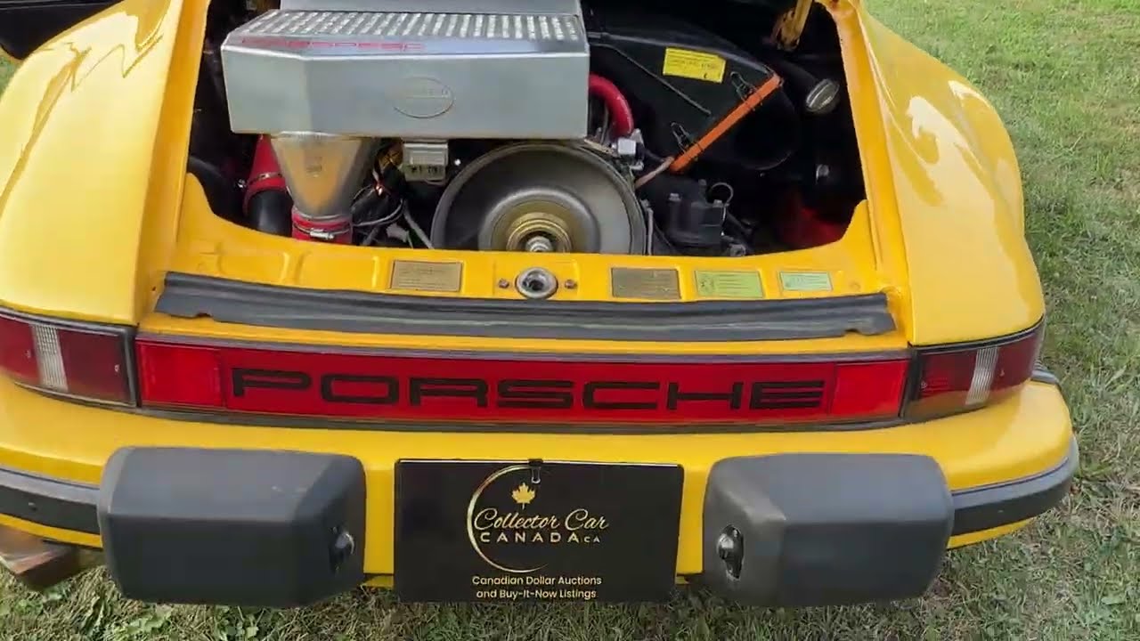 **SOLD on the CCC Buy-It-Now Lot** 1986 Porsche 911 Turbo Coupe 4-Speed Manual