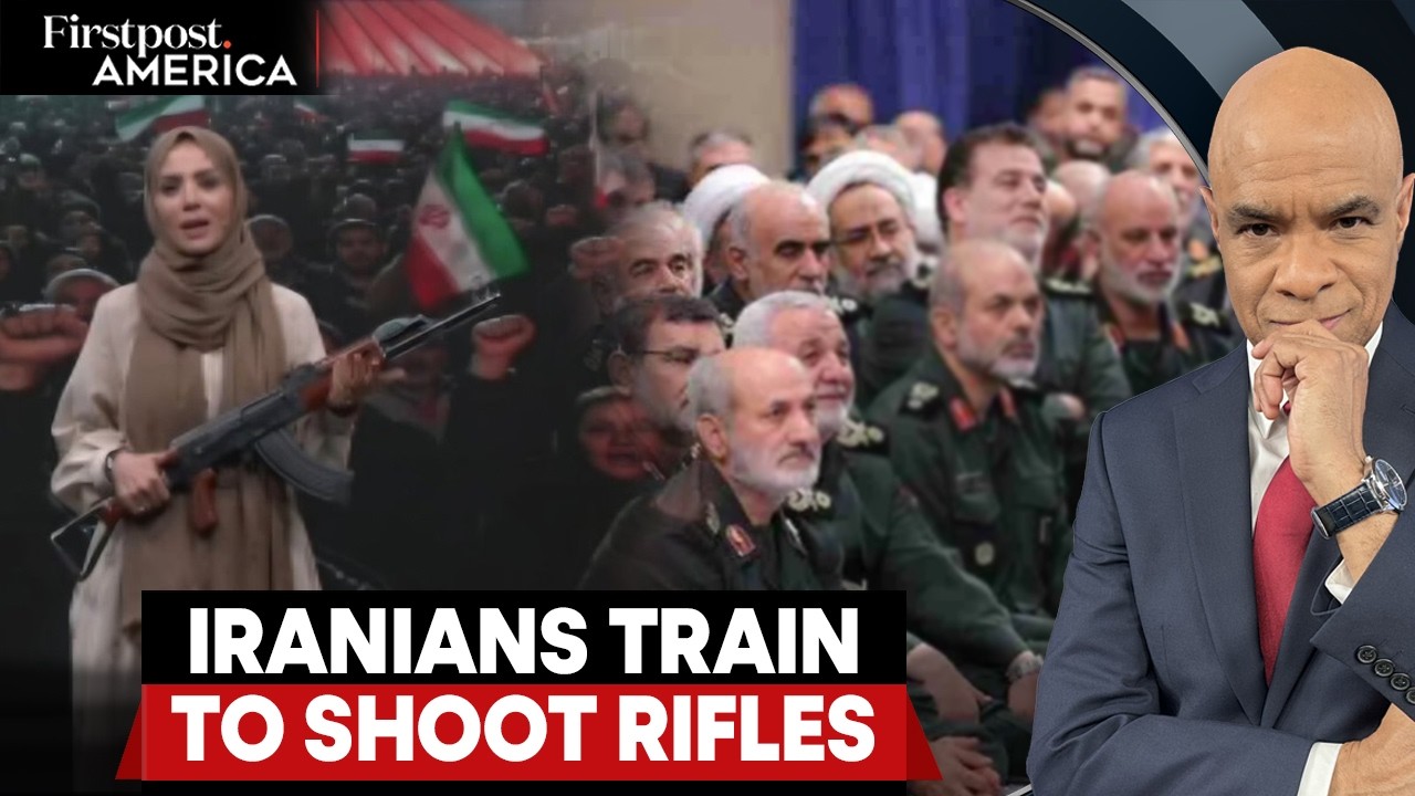 ON CAM: Inside Iran's Massive Civilian War Readiness Drive | Firstpost America | N18G
